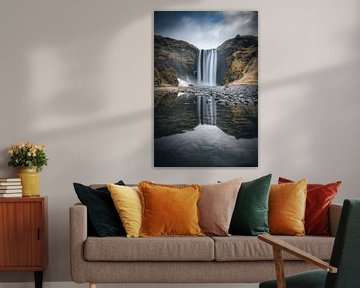 Island Skogafoss Wasserfall