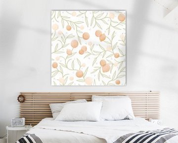 Modern Valencia - Spanish Orange Tree by Studio Hinte