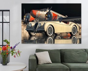 De specialiteit van de Jaguar XK 120 van Jan Keteleer