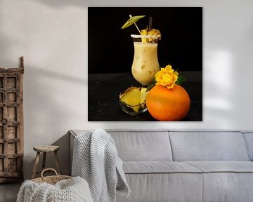 Ananas Kokos Cocktail met Grapefruit van Babetts Bildergalerie