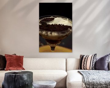Snow and earth cocktail in a glass by Babetts Bildergalerie