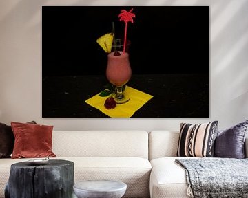Framboos en ananas kokosnoot Smoothie van Babetts Bildergalerie