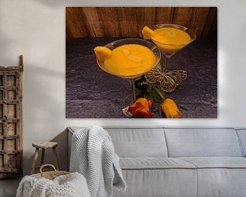 Ananas Yoghurt Dessert in een Glas van Babetts Bildergalerie