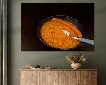 Huisgemaakte verse aardappelsoep met Weense worstjes van Babetts Bildergalerie