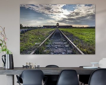 The railway track to Auschwitz by Caught By Light