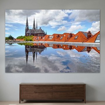 Kirche Elandstraat vom Dach aus