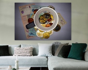 Financieel : Gemengde valuta van Photoart-Naegele