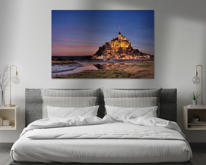 Beispiel: Le Mont-Saint-Michel am der Küste Frankreichs von Thomas Rieger