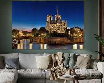 Notre Dame Cathedral in Paris by Thomas Rieger