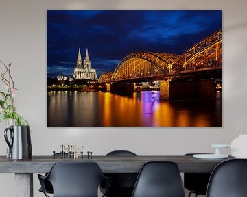 Blick auf Köln von Thomas Rieger