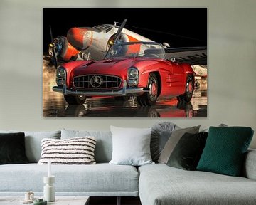 De Mercedes 300SL is kunst