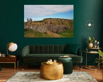 Dunseverick Castle is the ruins of a castle in County Antrim, Northern Ireland. by Babetts Bildergalerie