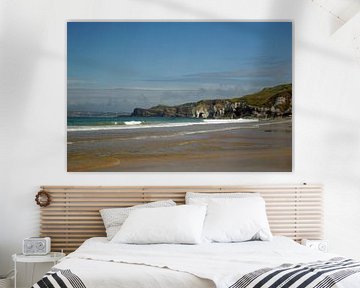 Der White Rocks Beach liegt direkt an der Causeway Coastal Route von Babetts Bildergalerie