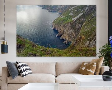 De Slieve League kliffen in het westen van County Donegal, Ierland