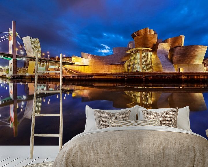 Beispiel fototapete: Guggenheim Museum Bilbao von Thomas Rieger