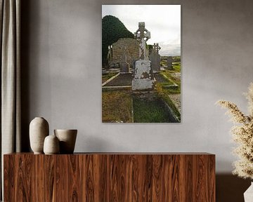 Ruïnes van de middeleeuwse kerk van Kilmacreehy met kerkhof van Babetts Bildergalerie