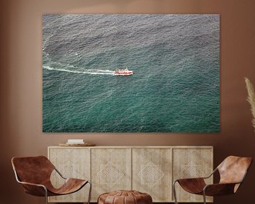 Boot op de Atlantische Oceaan bij de Klippen van Moher van Babetts Bildergalerie