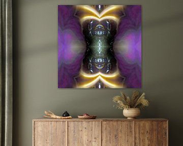 Beschermend schild van de violette vlam en het zonlicht van Nina IoKa