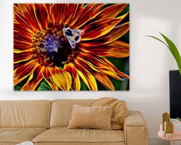Sunflower Flames
