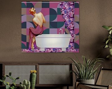 Woman Takes A Bath Edition van Gisela- Art for You