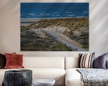 Beach path by Gabrielle van der Hel