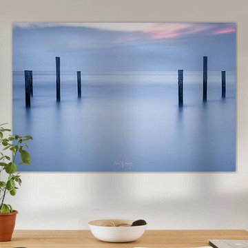 Minimalismus bei Sonnenuntergang. von Karel Warburg