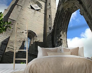 Kathedraal van Dunkeld, Perth en Kinross, Schotland. van Imladris Images