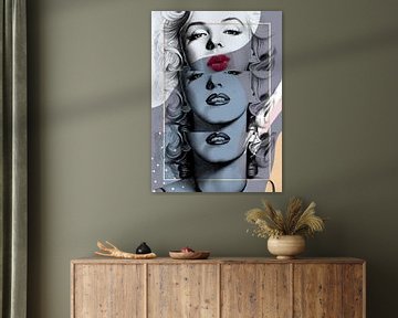 Triple Edition 2 of Marilyn Monroe by Gisela - Art for you