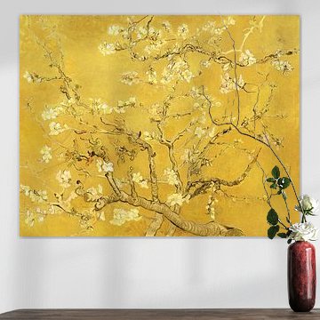 Almond blossom by Vincent van Gogh (yellow) by Masters Revisited
