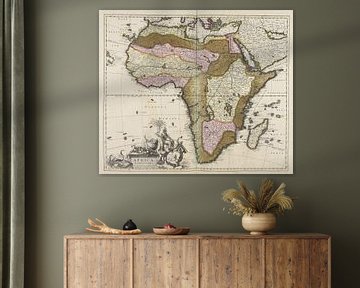 PETER SCHENK, Africa elaboratissima, ca 1700 by Atelier Liesjes