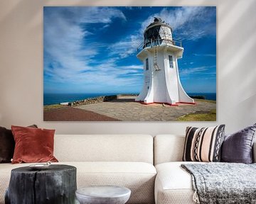Leuchtturm am Cape Reinga von Candy Rothkegel / Bonbonfarben