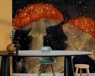 Fliegenpilz - Malerei