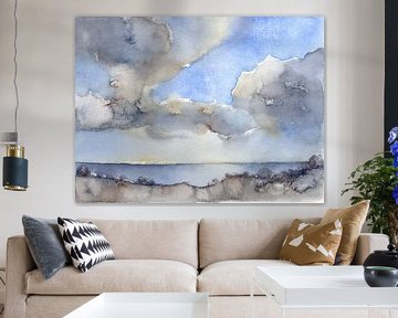 Clouds over the sea 2