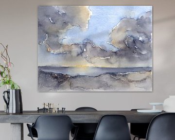 Clouds over the sea 3