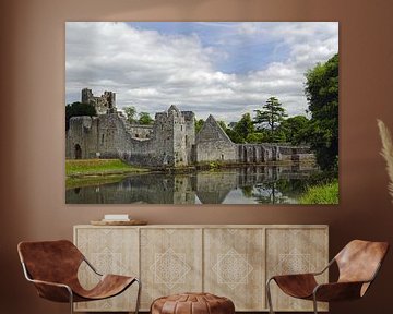 Desmond Castle ligt aan de rand van het dorp Adare