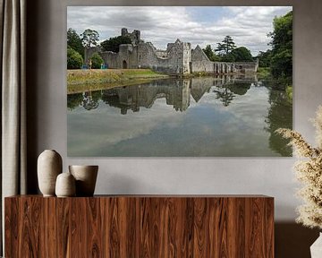 Le château de Desmond est situé à la périphérie du village d'Adare.