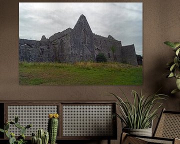 Ruïnes van het voormalige Franciscaner klooster, Askeaton aan de rivier de Deel