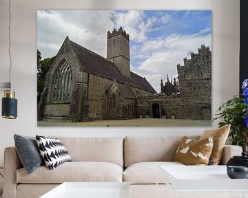 Das Adare-Kloster in Adare, Grafschaft Limerick, Irland