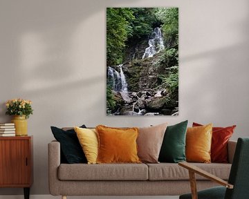 Torc Waterfall ist ein Wasserfall am Fuße des Torc Mountain