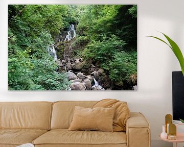 Torc Waterfall is a waterfall at the foot of Torc Mountain by Babetts Bildergalerie