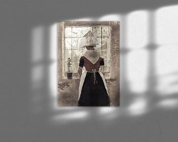 Frau am Fenster von Affect Fotografie