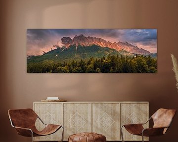 Panoramafoto van De Beierse Alpen van Henk Meijer Photography
