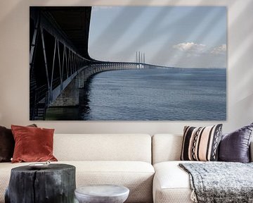 Øresundsbrug, Zweden van Willem van den Berge