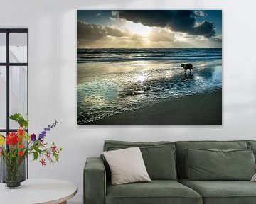Sunset Beach Schoorl by Peter van Nugteren
