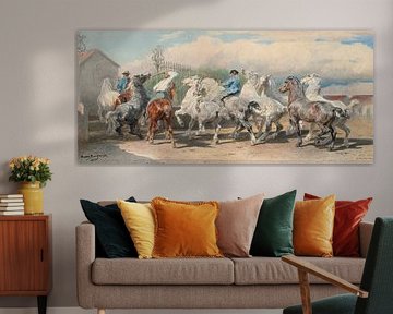 Terugkeer van de paardenmarkt, Rosa Bonheur