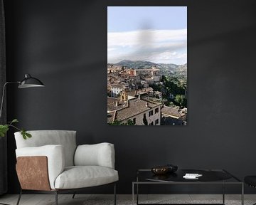 Vue sur la ville de Perugia | Ombrie | Italie | Architecture | Photographie de voyage sur Mirjam Broekhof