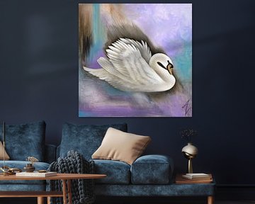 Swan by Amy Verhoeff
