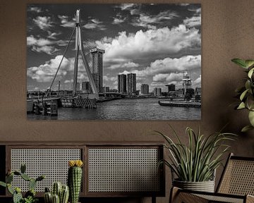 Skyline Rotterdam van Jean Arntz