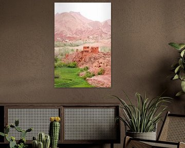 Roze Ruïnes: Dades Vallei, Marokko van The Book of Wandering