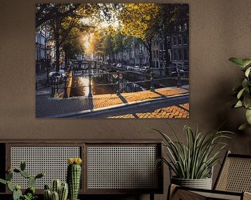 Sunrise Leidsegracht #1 by Roger Janssen
